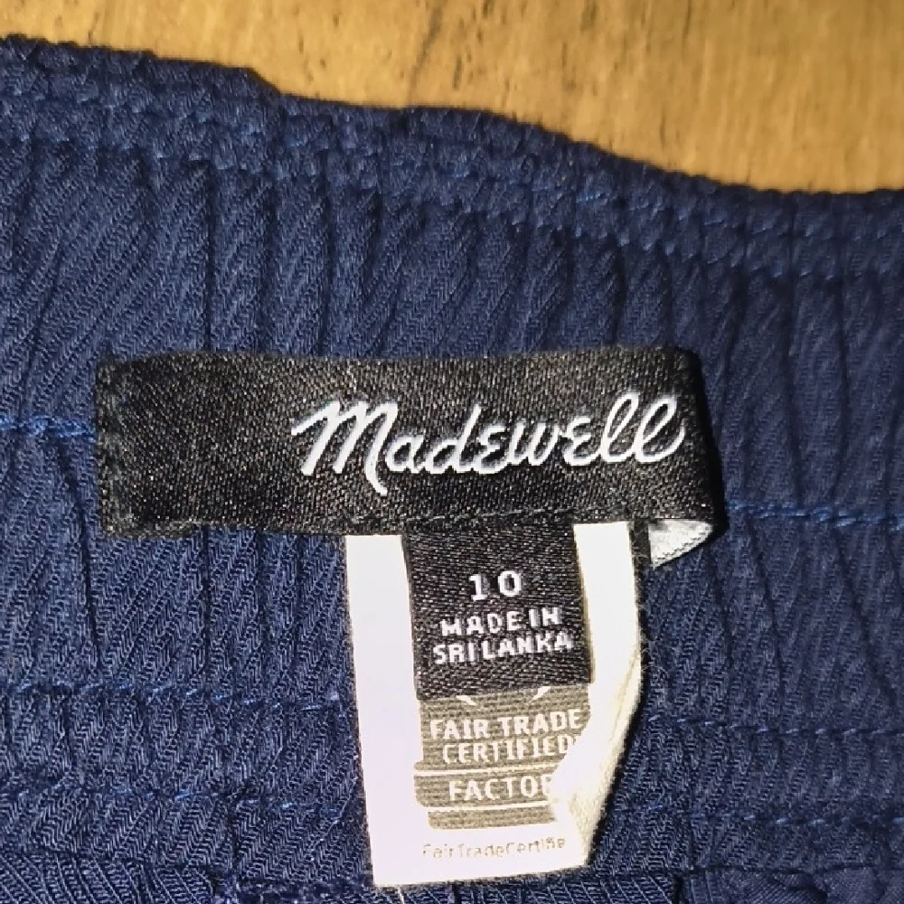 Madewell High Waist Navy Women's Shorts